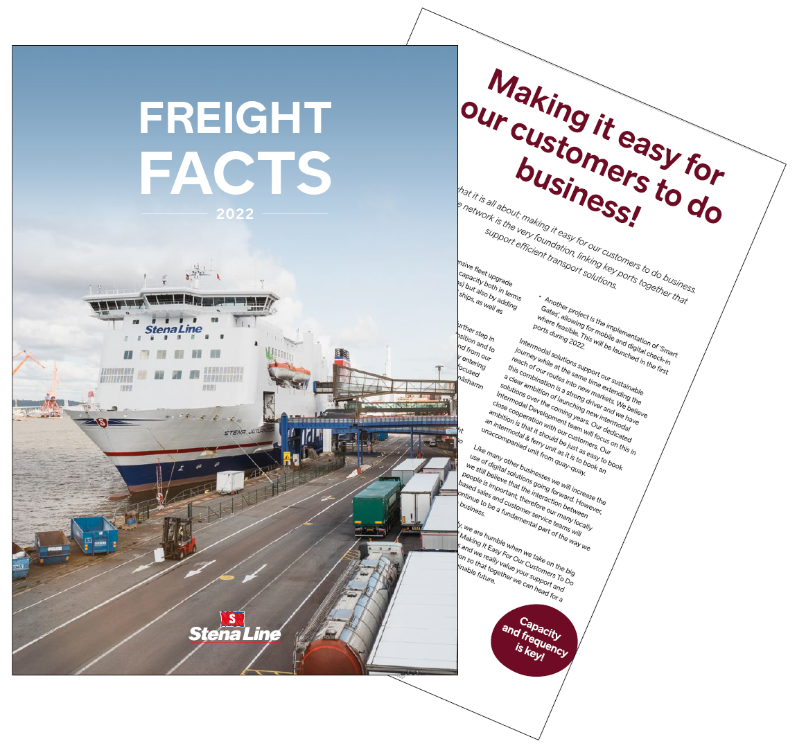 Freight Facts Stena Line Freight Stena Line Freight